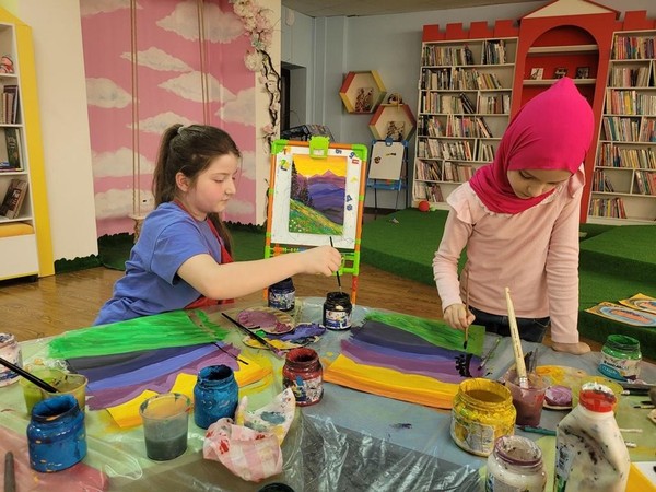 Мастер-класс «Весенний пейзаж»