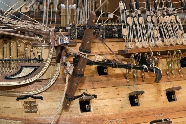 Тематическая беседа «Якорь на парусном линейном корабле»