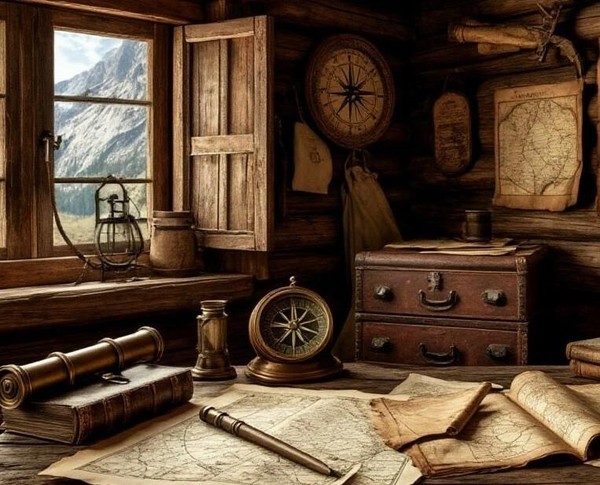 Книжная онлайн-выставка «Россия на карте мира»