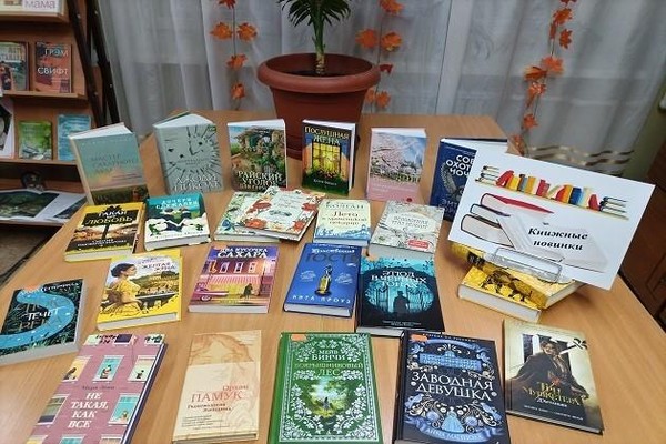 Выставка-обзор «Дегустация книжных новинок»