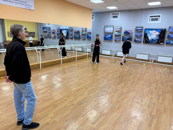 Мастер-класс по жонглированию