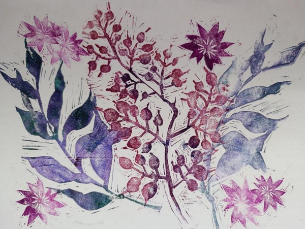 Мастер-класс «Открытка в технике линогравюры»