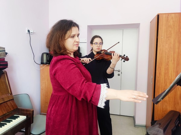 Открытый урок «Развитие технических навыков в работе над гаммами»