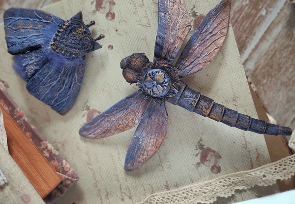 КПК «Школа ремесел». II модуль. Брошь в технике «Грунтованный текстиль»