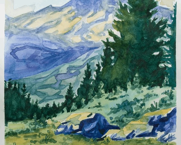 Мастер-класс «Погружение в мир акварели»