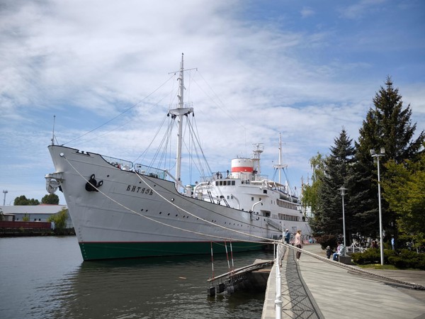 Экспозиция научно-исследовательского судна «Витязь»