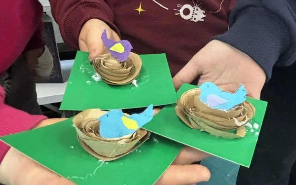 Мастер-класс «Гнездо с птенцами»