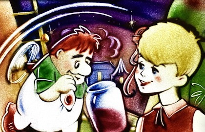 Музыка «Союзмультфильма» с песочной анимацией