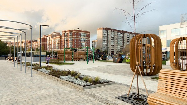 Скверы Приморского района