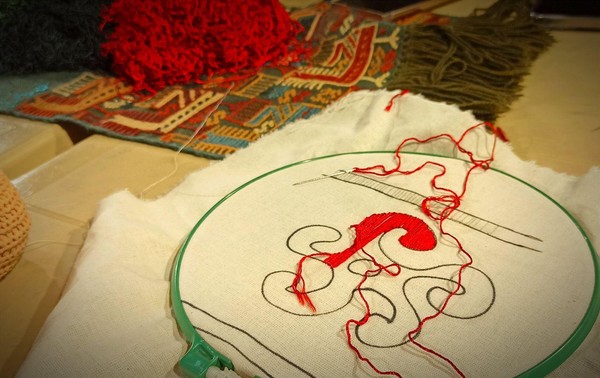 Мастер-класс по кайтагской вышивке