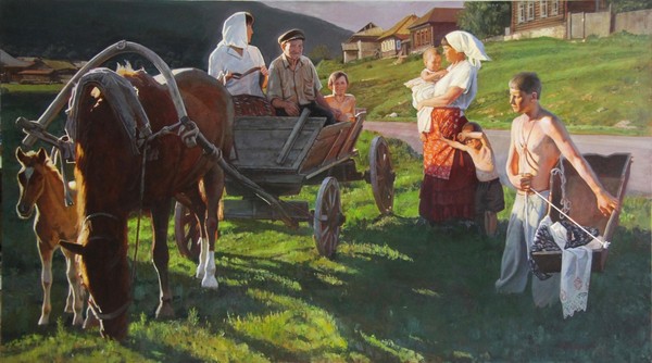 Выставка «Душа России живет в деревне. Андрей Подшивалов»