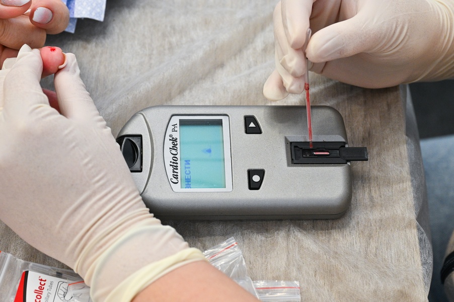 Бесплатная акция по проверке холестерина при поддержке Минздрава