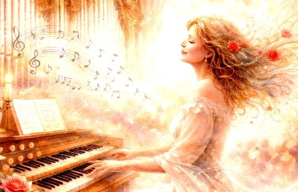 Старинный орган при свечах. Весенняя пастораль: Бах и Франк