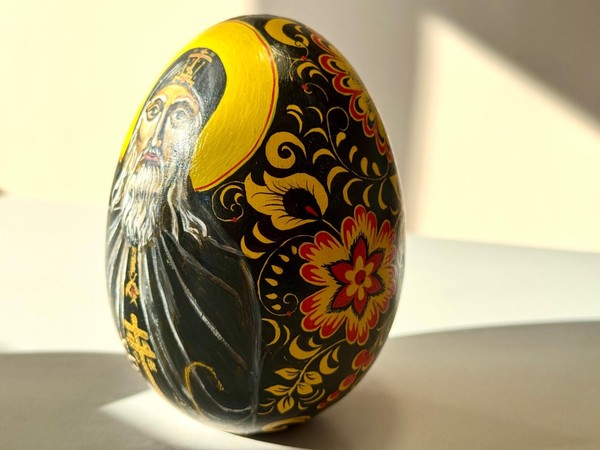 Мастер-класс «Роспись яйца в стиле хохломы»