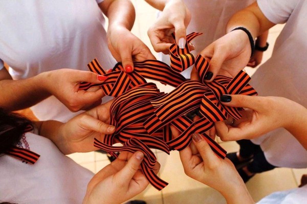 Патриотическая акция «Георгиевская ленточка» в музее–диораме