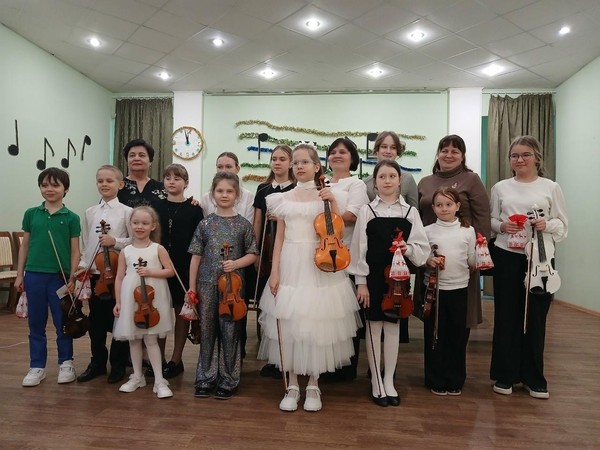 «Отчётный концерт учащихся оркестрового отделения»