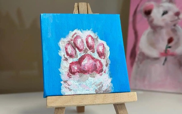 Мастер-класс «Кошачья лапка»