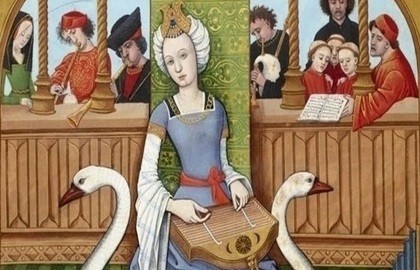 Средневековые песни о весне и любви при свечах: Lauda novella