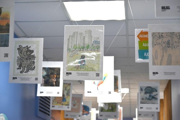 Открытие персональной творческой выставки уйльтинской художницы Валерии Осиповой