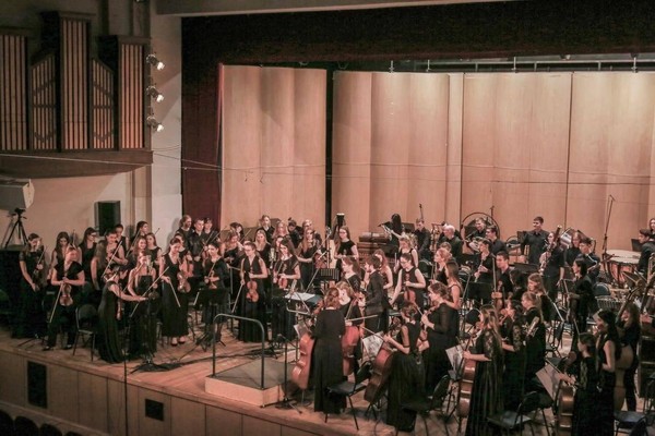 Концерт Симфонического оркестра Российской академии музыки имени Гнесиных