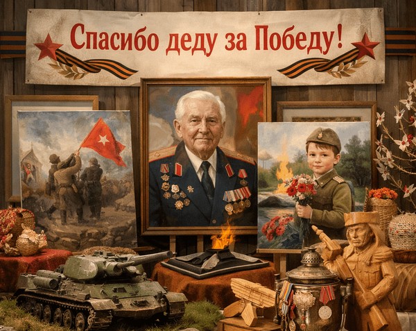 Спасибо деду за Победу