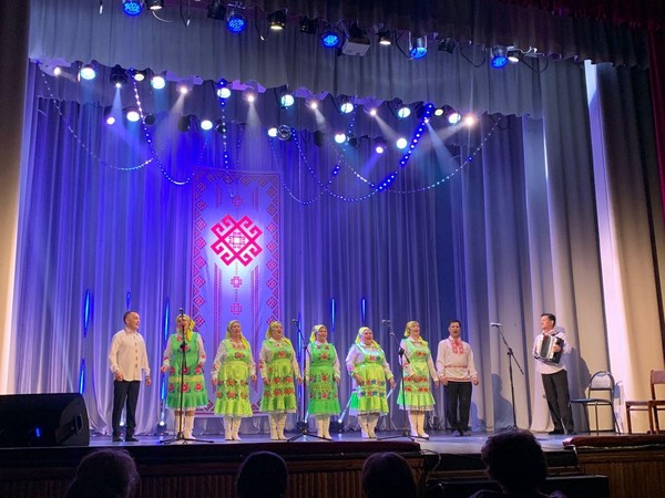 Отчетный концерт фольклорного ансамбля «Марий Мланде» ансамбля