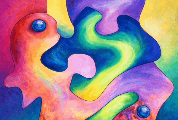 Выставка «Татьяна Постоловская и Андрей Лаврентьев. На грани цвета»