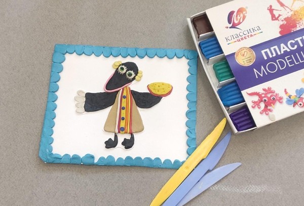 Мастер-класс «Пластилиновая ворона»