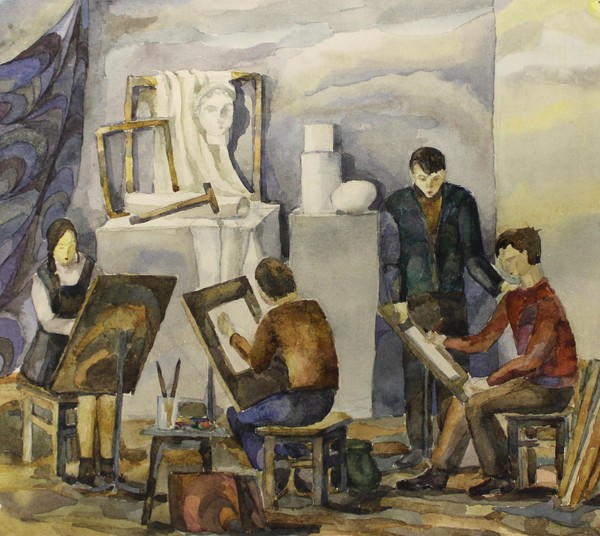 Выставка «Пространство и смысл в композиции»