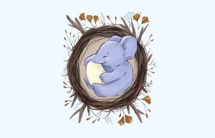 Слон в гнезде