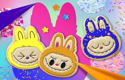 Роспись печенья Лабубу