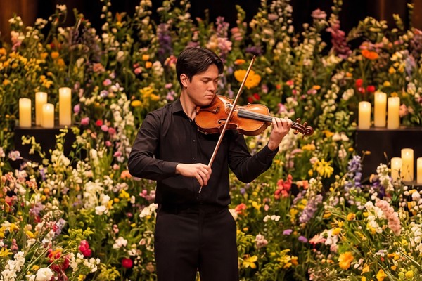 Оркестр при свечах. Цветочная рапсодия