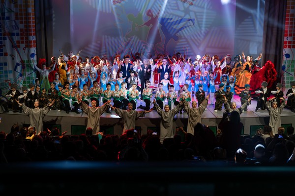 Отчетный концерт Образцового художественного коллектива ансамбля «Надежда»