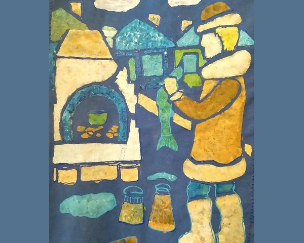 Мастер-класс «Трафаретная живопись»