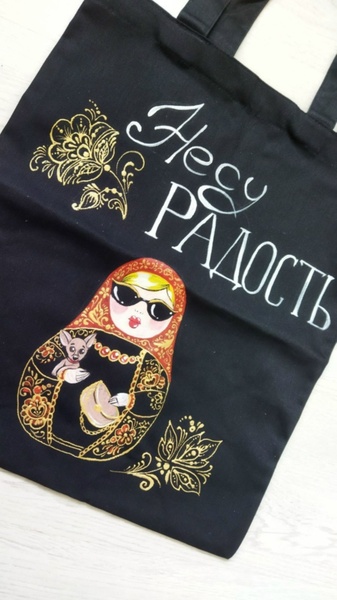 25.04 в 14.00 Мастер-класс по росписи шоппера.