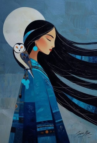 25.04 в 16.00 Мастер-класс "Женский образ", акрил.