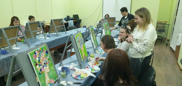 Мастер-класс по рисованию картины