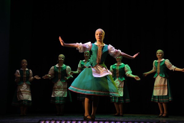 Отчётный концерт хореографического коллектива народного танца «Карусель»