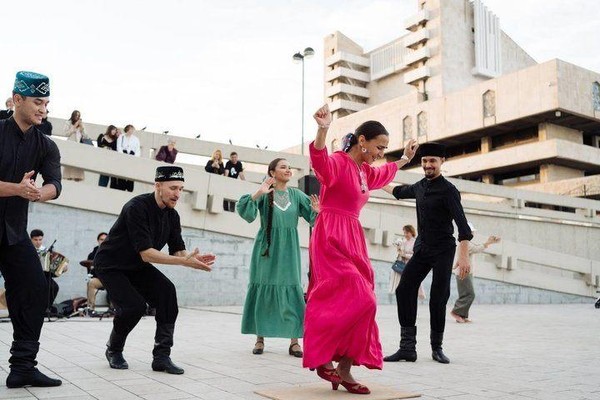 Мастер-класс по татарской народной пляске