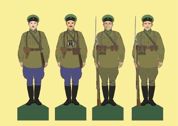 Мастер-класс «Бравые солдаты. Картонные войска своими руками»