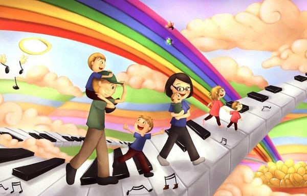 «Семейная игра по слушанию музыки»