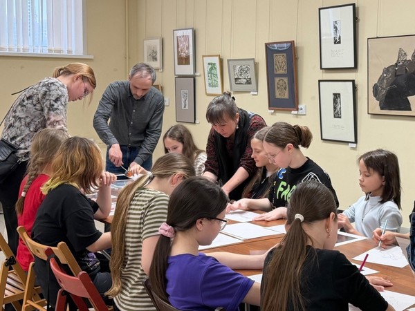 Мастер-класс по печатной графике