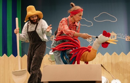 Петсон и Финдус. А где же Юсси? Театр Комикс