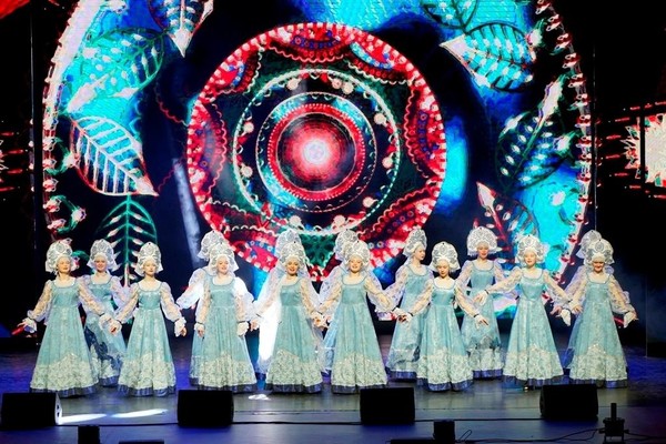 Отчетный концерт «Радость России»