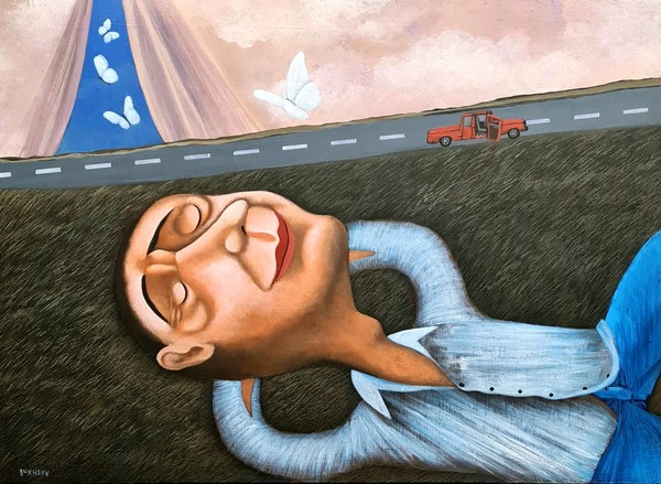 Кураторская экскурсия по выставке Дмитрия Бухрова «Какой во мне смысл?»