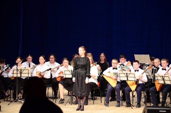 Отчетный концерт народного отделения