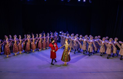 Ансамбль народного танца Адыгеи «Нальмэс». Русская музыка на Балтике