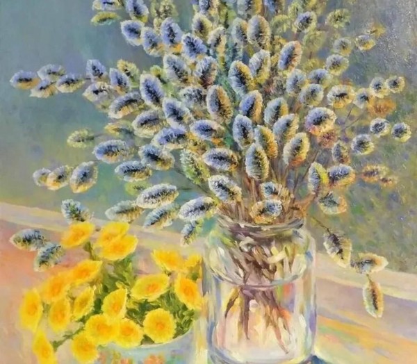 Мастер–класс «Весенний натюрморт»