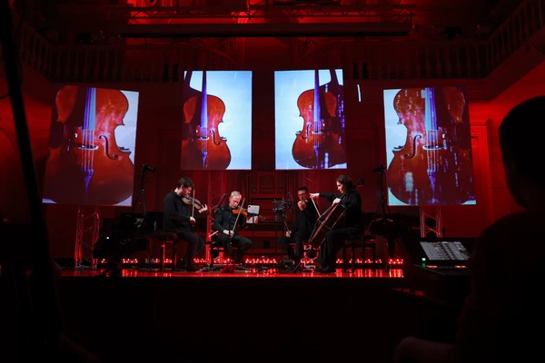 От фотографии к камерному звучанию. ЦЭАМ. Квартет. Саунд-арт инсталляция Rotor. Фотовыставка