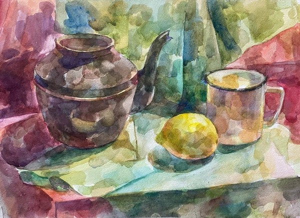 Выставка «Акварельный натюрморт»